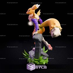 Renamon Yellow Fox Digital STL Files