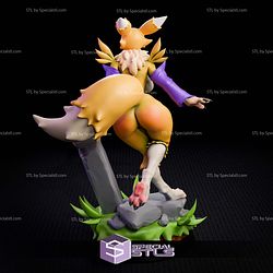 Renamon Yellow Fox Digital STL Files