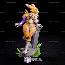 Renamon Yellow Fox Digital STL Files