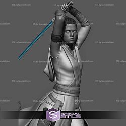 Rey Skywalker Attack Digital STL Files