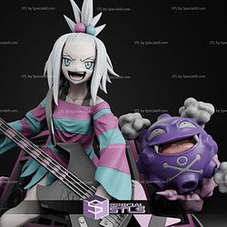 Roxie and Gengar Pokemon Digital STL Files