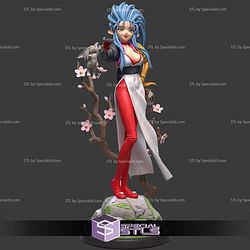 Ryoko Hakubi Flower Digital STL Files