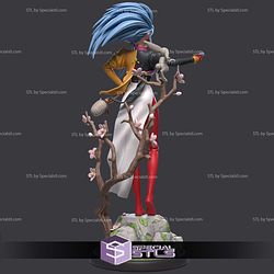 Ryoko Hakubi Flower Digital STL Files