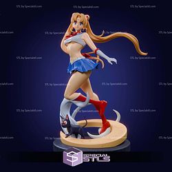 Sailor Moon Action Pose Digital STL Files