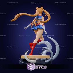 Sailor Moon Action Pose Digital STL Files