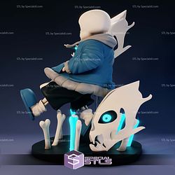 Sans Undertale Digital STL Files