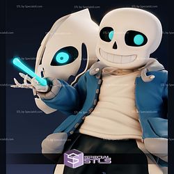 Sans Undertale Digital STL Files