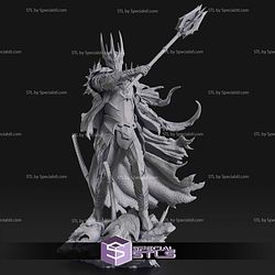 Sauron Lord of the Rings V2 Digital STL Files