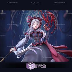 Shalltear Bloodfallen Overlord Digital STL Files