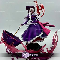 Shalltear Bloodfallen Overlord Digital STL Files