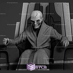 Snoke on Throne Starwars Digital STL Files