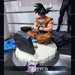 Son Goku at Toriyama Tombstone 3D Printing Models