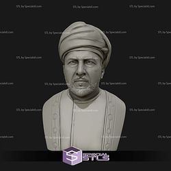 Sultan Qaboos Bust Digital STL Files