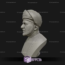 Sultan Qaboos Bust Digital STL Files