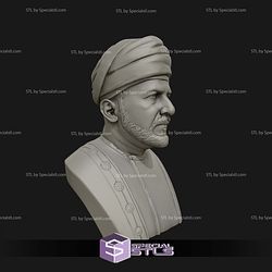 Sultan Qaboos Bust Digital STL Files