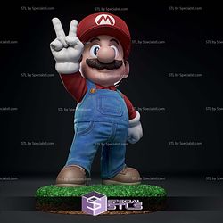 Super Mario Say Hi Digital STL Files