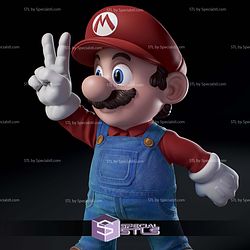 Super Mario Say Hi Digital STL Files