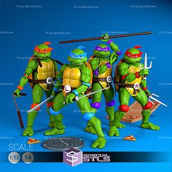 TMNT Action Figure Digital STL Files