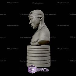 Tupac Shakur Bust Digital STL Files