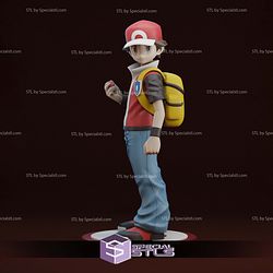 Trainer Red Pokemon V2 Digital STL Files