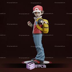 Trainer Red Pokemon V2 Digital STL Files