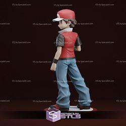 Trainer Red Pokemon V2 Digital STL Files