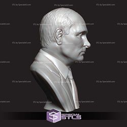 Vladimir Putin Bust Digital STL Files