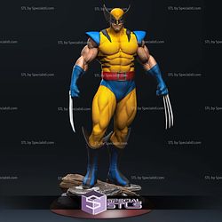 Wolverine Comic Basic Pose Digital STL Files