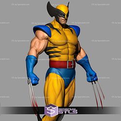 Wolverine Comic Basic Pose Digital STL Files