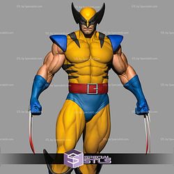 Wolverine Comic Basic Pose Digital STL Files