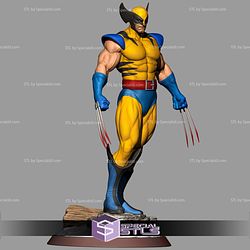 Wolverine Comic Basic Pose Digital STL Files