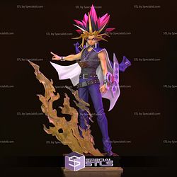 Yami Yugi Fire Yu Gi Oh Digital STL Files