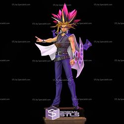 Yami Yugi Fire Yu Gi Oh Digital STL Files