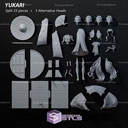 Yukari Yakumo Touhou Project Digital STL Files