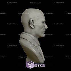 Zinedine Zidane Bust Digital STL Files