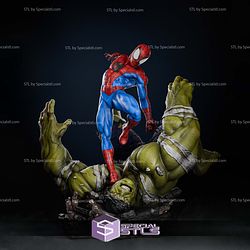 Amazing Spiderman Venomized Hulk Base Digital STL Files