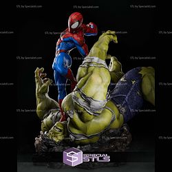 Amazing Spiderman Venomized Hulk Base Digital STL Files