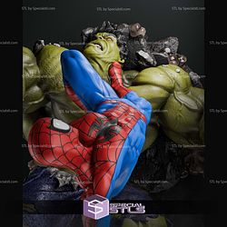 Amazing Spiderman Venomized Hulk Base Digital STL Files