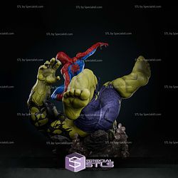 Amazing Spiderman Venomized Hulk Base Digital STL Files