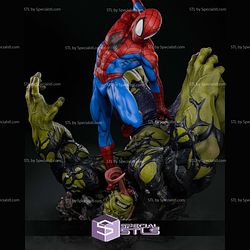 Amazing Spiderman Venomized Hulk Base Digital STL Files