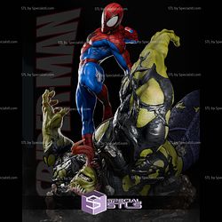 Amazing Spiderman Venomized Hulk Base Digital STL Files