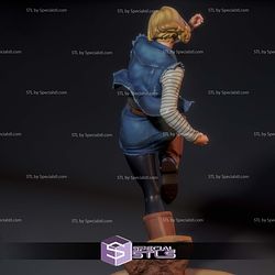 Android 18 Realistic Version Digital STL Files