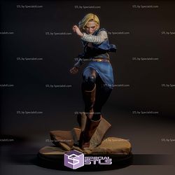 Android 18 Realistic Version Digital STL Files