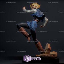 Android 18 Realistic Version Digital STL Files