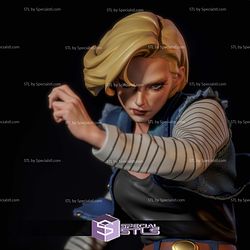 Android 18 Realistic Version Digital STL Files