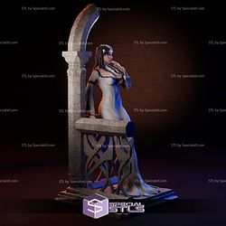 Arwen Lord of the Ring Balcony Digital STL Files