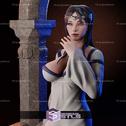 Arwen Lord of the Ring Balcony Digital STL Files