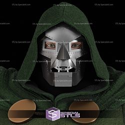 Cosplay STL Files Comic Doctor Doom Mask