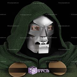 Cosplay STL Files Comic Doctor Doom Mask