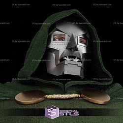 Cosplay STL Files Comic Doctor Doom Mask